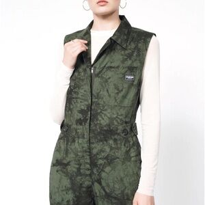 Wildfang The Essential High Waisted Coverall Jumpsuit
